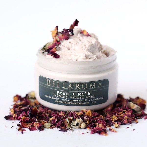 Rose + Milk Calming FACIAL MASK