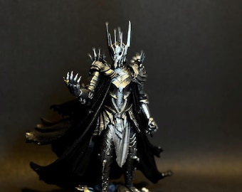 Handmade Sauron Resin Statue – Dark Lord, LOTR Collectible