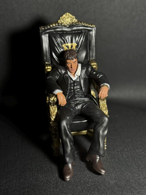 Handmade Tony Montana Figure – 17cm Scarface Resin Statue – Cult Movie  Collectible – Say Hello to My Little Friend – Limited Edition