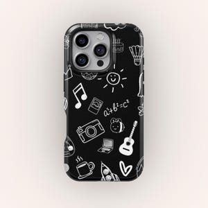 Whimsy Aesthetic Phone Case, Trendy Preppy Collage Phone Case, iPhone 16 15 14 13 Pro Max XS, iPhone 13 12 Mini Case, Samsung S25 S24 Ultra