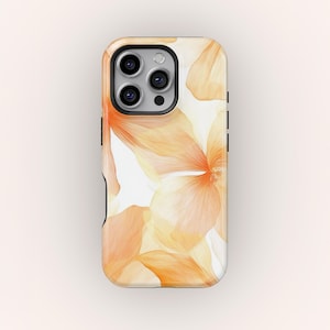 Watercolor Flowers Phone Case: Protective Floral Design