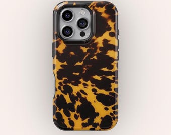Tortoise Shell Phone Case Tortoiseshell Phone Case, iPhone 17 16 15 14 13 Pro Max XS, iPhone 13 12 Mini Case, Samsung S25 S24 S23 S22 Ultra