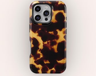 Tortoise Shell Phone Case Boho Gift For Her Phone Case, iPhone 17 16 15 14 13 12 11 Pro Max XS, Samsung S25 S24 S23 S22 S21 Ultra