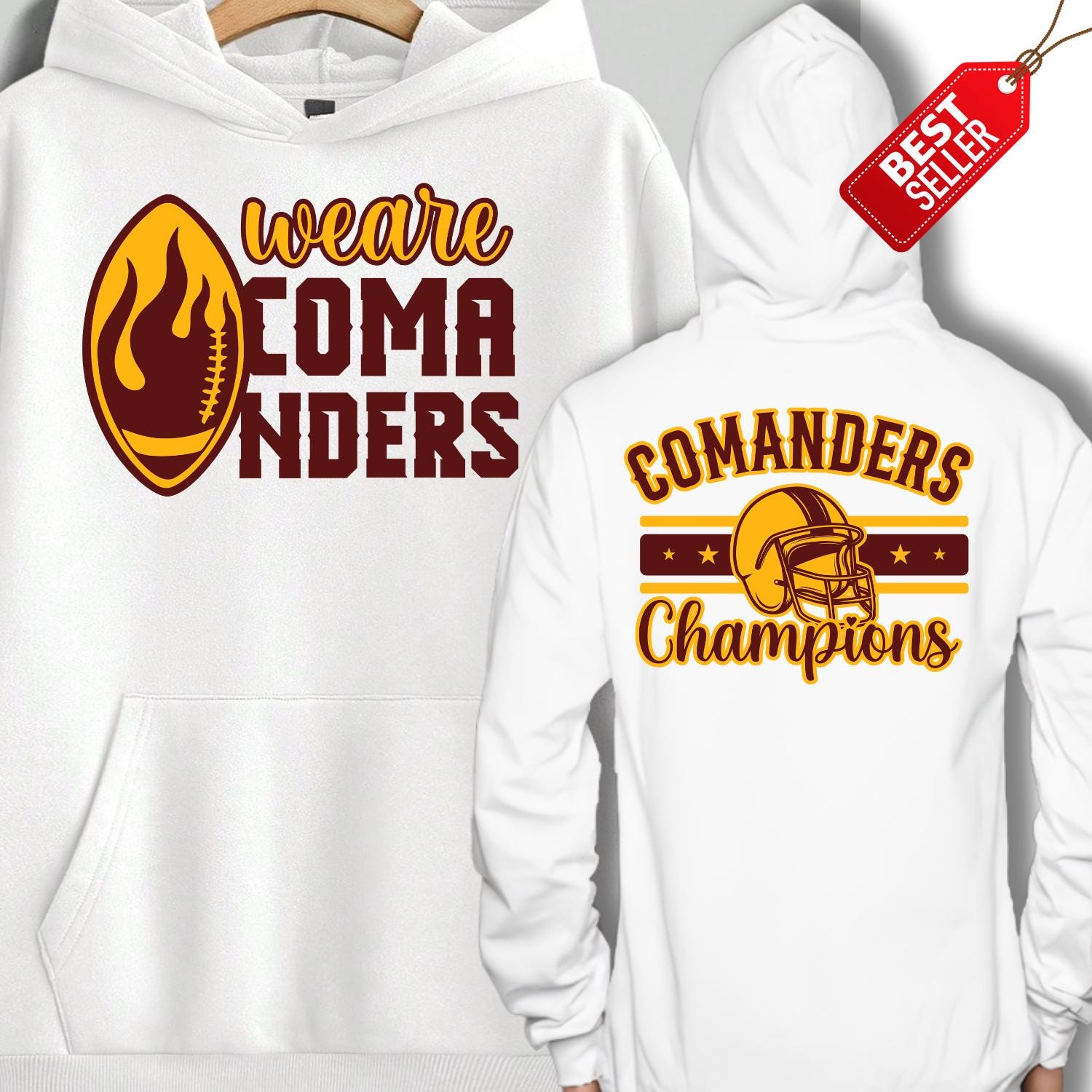Commanders Football Team SVG PNG, T-shirt Graphics (digital Download ...