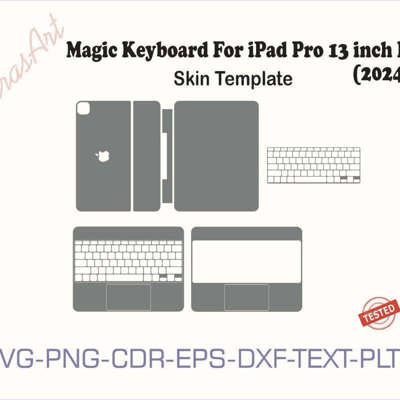 Keyboard Skin Vector Keyboard Skins Template - Etsy