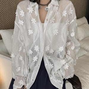 3d Floral Tops - Etsy