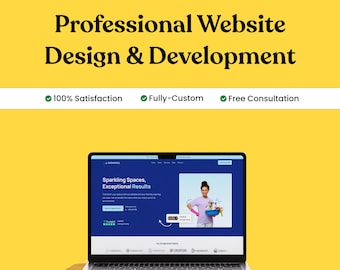 Website Designer | Professional Custom Website Design & Development | Modern WordPress Business Website with Breakdance or Elementor