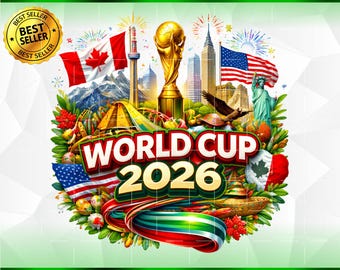 World cup PNG, Usa, Cananda, Mexico World Cup PNG art Sublimation - Design World cup 2026, World cup Soccer, File Png (Digital Download)