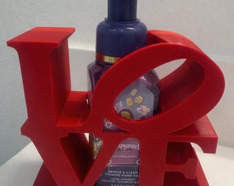 LOVE Soap Holder for Bath & Body Works Foaming Bottles | Bathroom Sink Decor