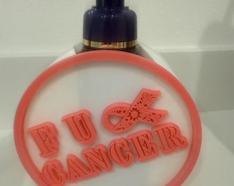 FU Cancer Soap Holder | Bath & Body Works Foaming Soap Decor, PLA
