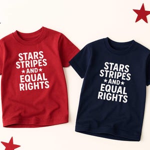 Stars, Stripes and Equal Rights T Shirt