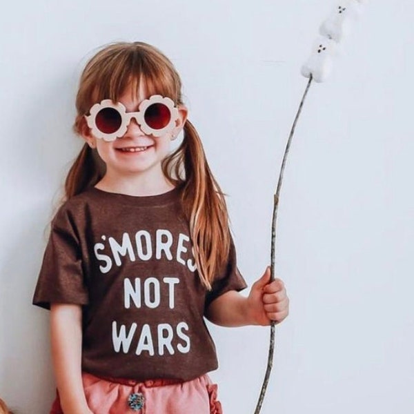 Brown S'mores Not Wars Tee