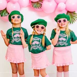 Troop Beverly Hills T Shirt, Cotton Blend Tee Shirt with Troop Beverly Hills Print - Comfortable Everyday Wear and Costume