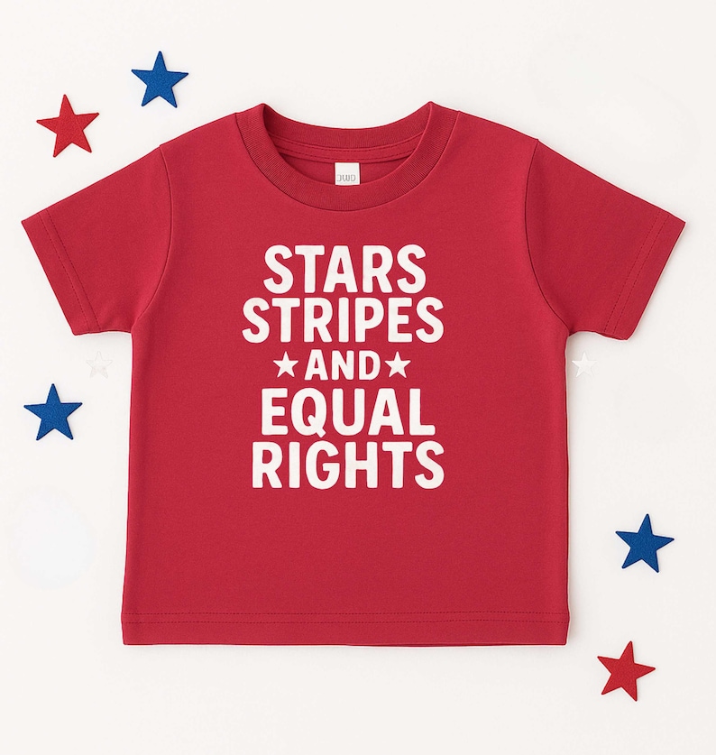 Stars, Stripes and Equal Rights T Shirt