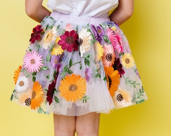 Floral Tutu, flowers