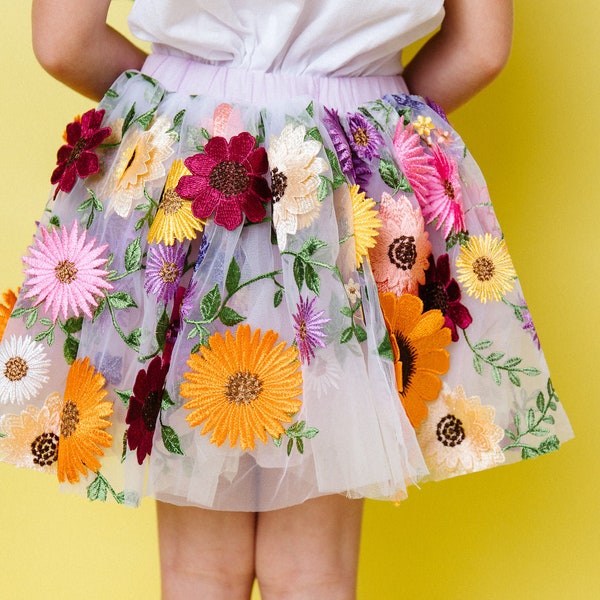 Floral Tutu, flowers