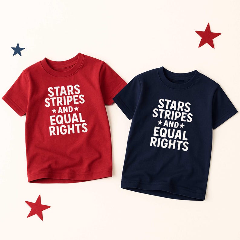 Stars, Stripes and Equal Rights T Shirt