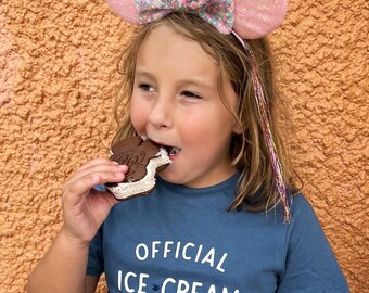 BLUE Official Ice Cream Taster