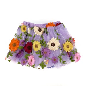 Purple Flower Tutu