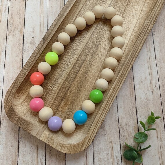 Kids Jewelry/ Toddler Jewelry/ Toddler Play Jewelry/ Rainbow Etsy