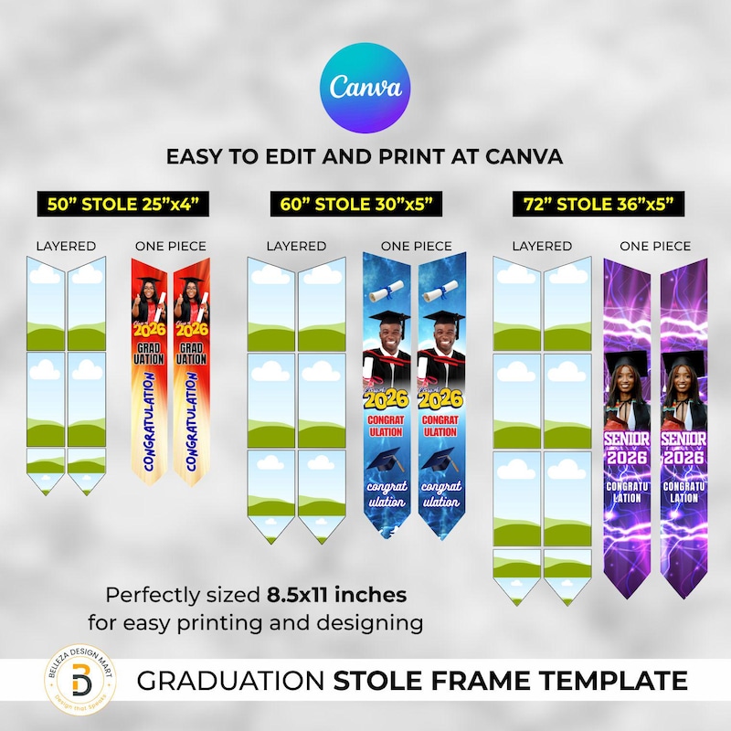 Graduation Frame Editable 2026 Graduation Frames - Etsy