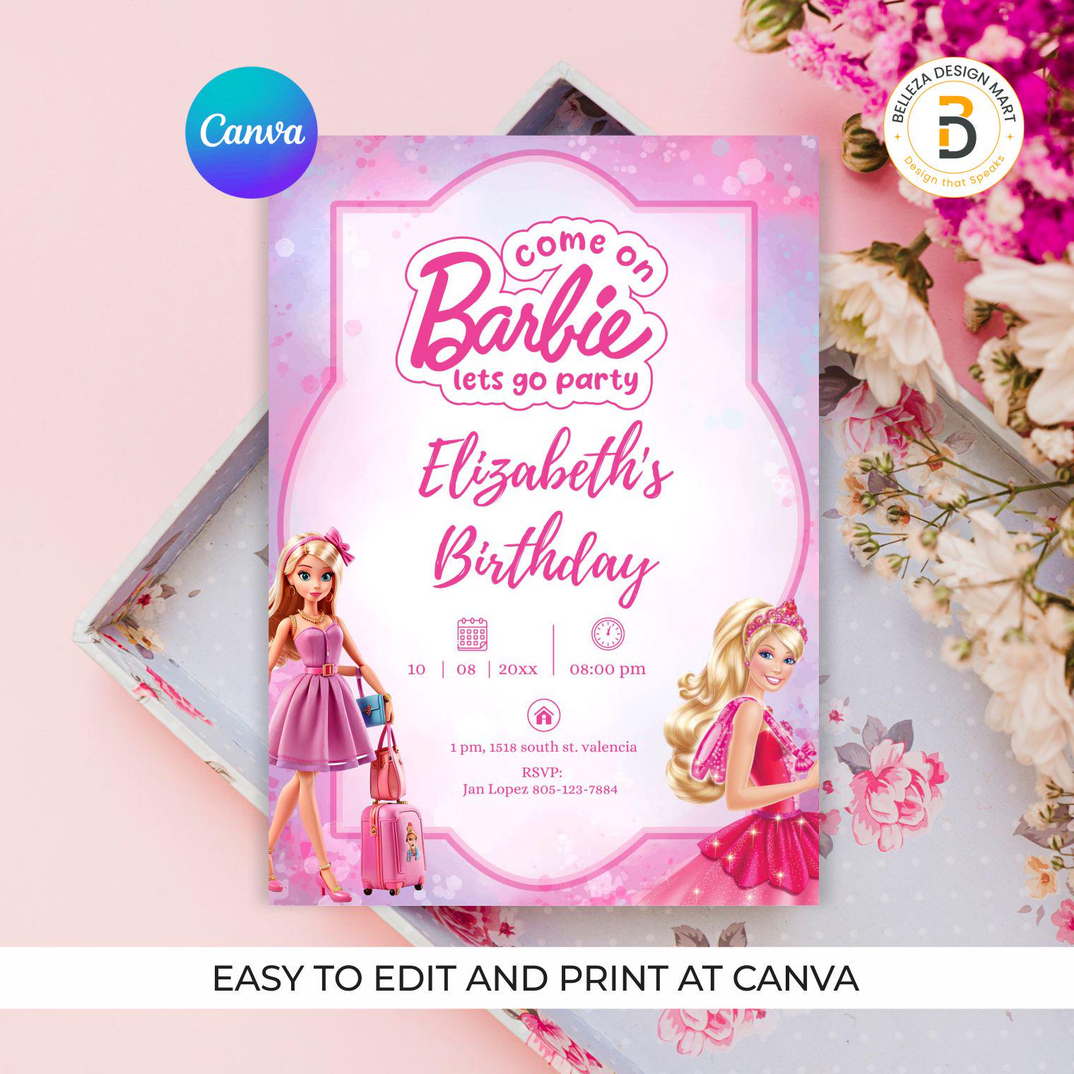 Barbie birthday card España