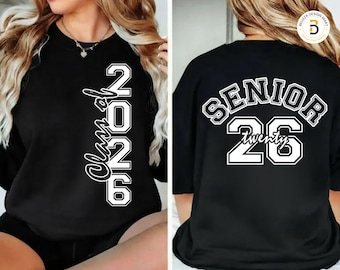 Class of 2026 SVG PNG, Senior 2026 Graduation SVG, Senior Class of 2026 Cut File for Cricut, Sublimation Design