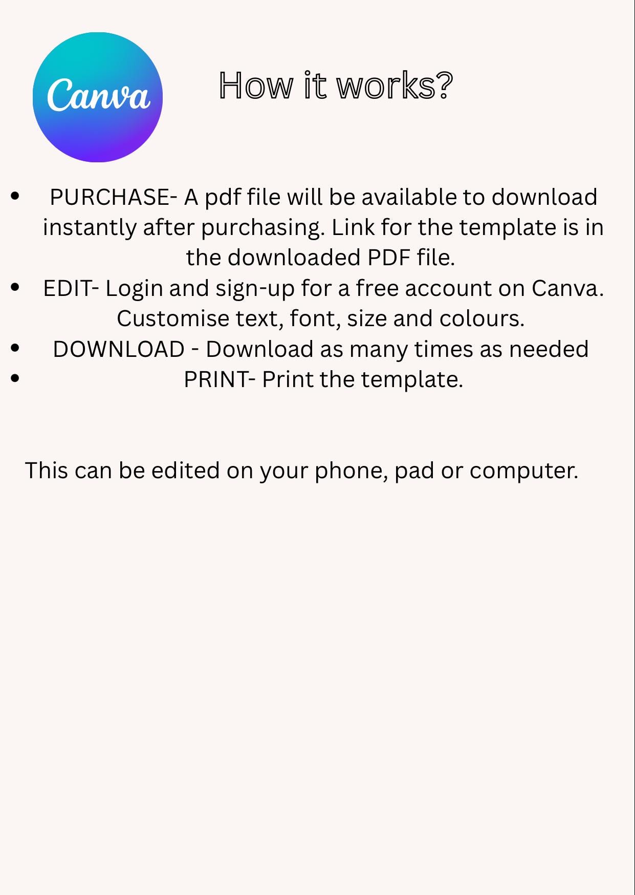 Editable Minecraft Party Invite