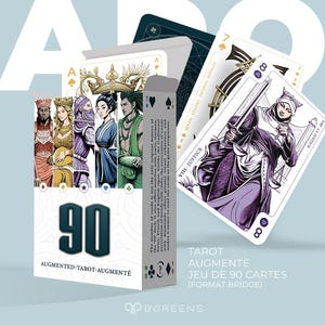 Jeu de tarot augmenté "LE 90"