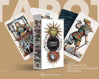 Vintage (1980) Ancien Tarot De Marseille by Editions Atlas (B. P.