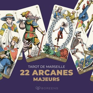Tarot de Marseille, les 22 arcanes majeurs
