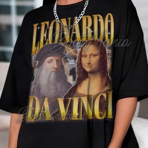 LEONARDO DA Vinci Shirt, Leonardo Da Vinci Tshirt, Leonardo Da Vinci Sweatshirt, Leonardo Da Vinci Merch, Leonardo Da Vinci Lover Shirt #ARI