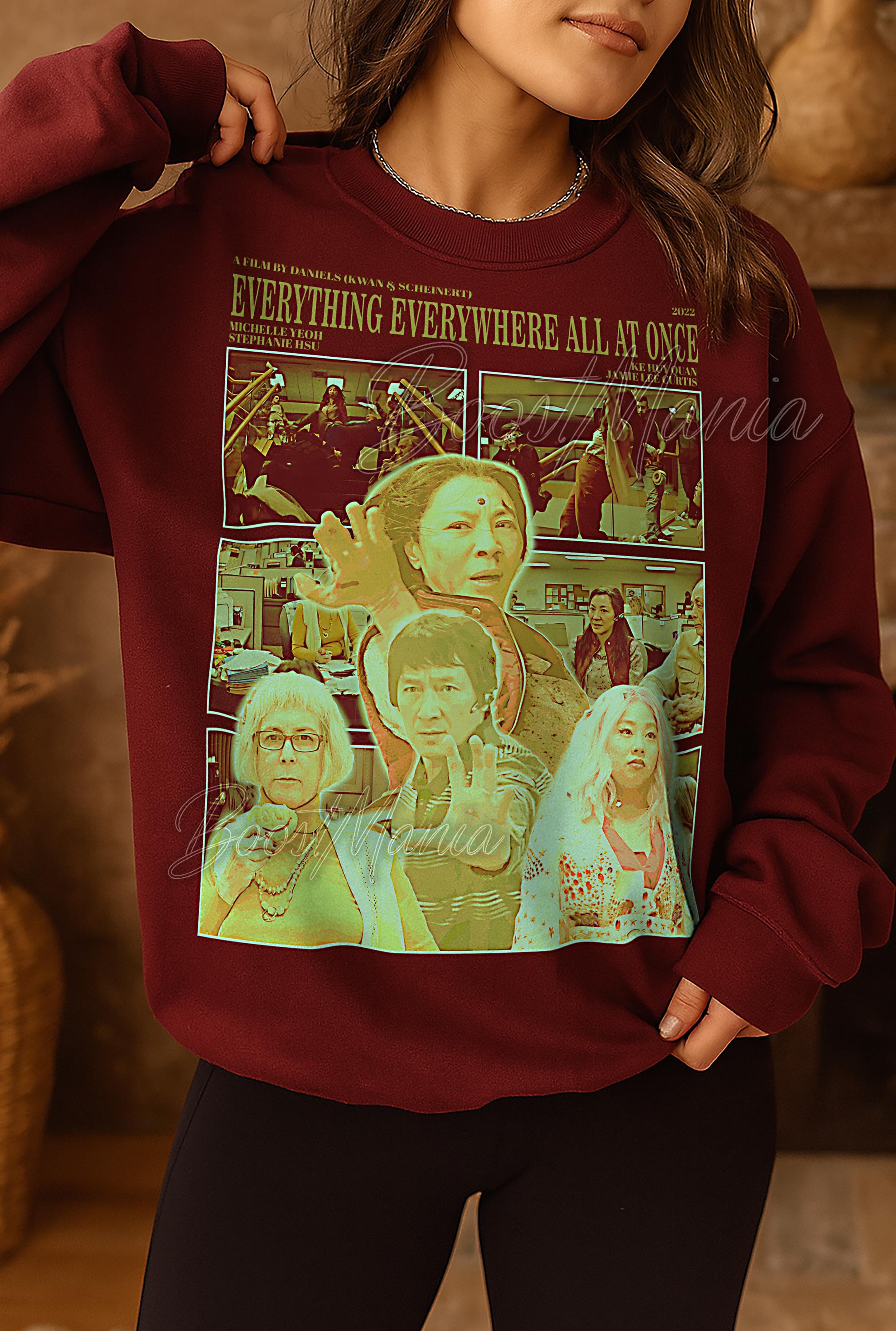 EVERYTHING EVERYWHERE All at Once Bootleg Shirt, Everywhere All at