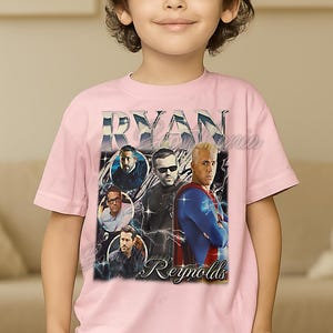 Koszulka RYAN REYNOLDS Bootleg, koszulki retro Ryan Reynolds, koszulka z gwiazdą Deadpool, koszulka komediowa z długim rękawem, sweter vintage Ryan Reynolds #saf zdjęcie 2