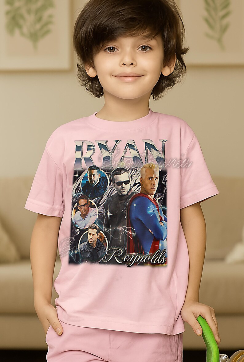 Koszulka RYAN REYNOLDS Bootleg, koszulki retro Ryan Reynolds, koszulka z gwiazdą Deadpool, koszulka komediowa z długim rękawem, sweter vintage Ryan Reynolds #saf zdjęcie 2