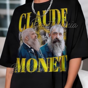 Chemise CLAUDE MONET, t-shirt Claude Monet, sweat-shirt Claude Monet, produits dérivés Claude Monet, chemise Claude Monet Lover #ARI