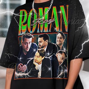 ROMAN ROY Bootleg Shirt, Roman Roy Retro Tees, Succession Star T-Shirt, Drama Longsleeve, Roman Roy Vintage Sweater #saf