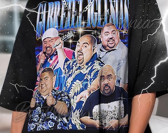 Koszula GABRIEL IGLESIAS Bootleg, koszulki retro Gabriel Iglesias, puszysty T-shirt, komediowy longsleeve, sweter vintage Gabriel Iglesias #saf