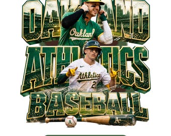 Atletiek, honkbal, png | Op atletiek geïnspireerd honkbal gesneden bestand voor Cricut silhouet | Ontwerp MLB-fanshirt