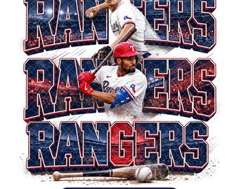 Rangers PNG SVG | Sublimatie print bestand transparante achtergrond | Directe download