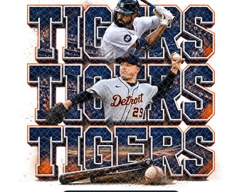 Tijgers digitale download honkbal png rode tijgers png aangepaste schoolmascotte png mascotte png school tijger png schoolgeest honkbal dtf