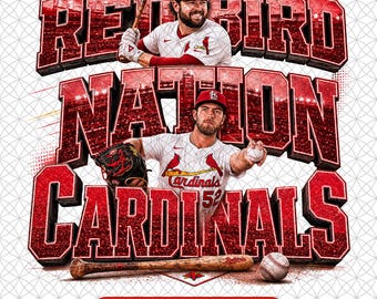 Cardinals PNG, Cardinals Baseball, Game Day, Baseball Mom, Honkbalcadeaus, Honkbal PNG, Digitale download, Beste om af te drukken, T-shirt, Hoodie