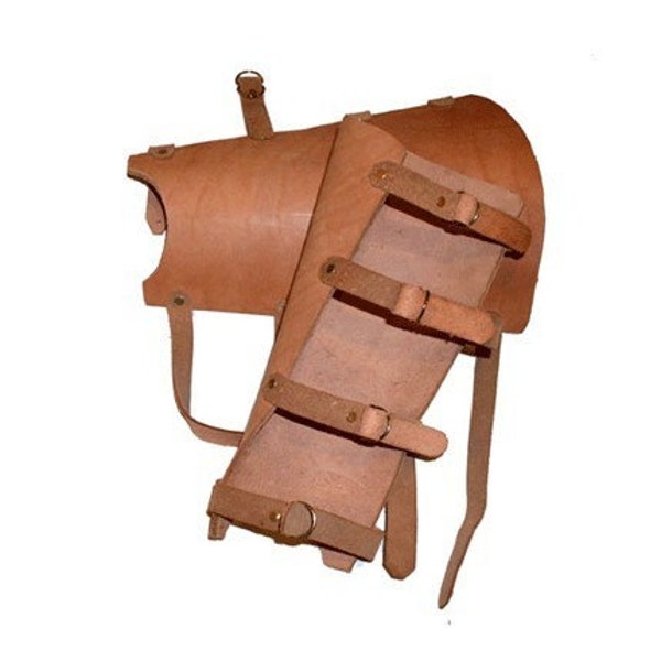 Leather Greaves Pattern Etsy