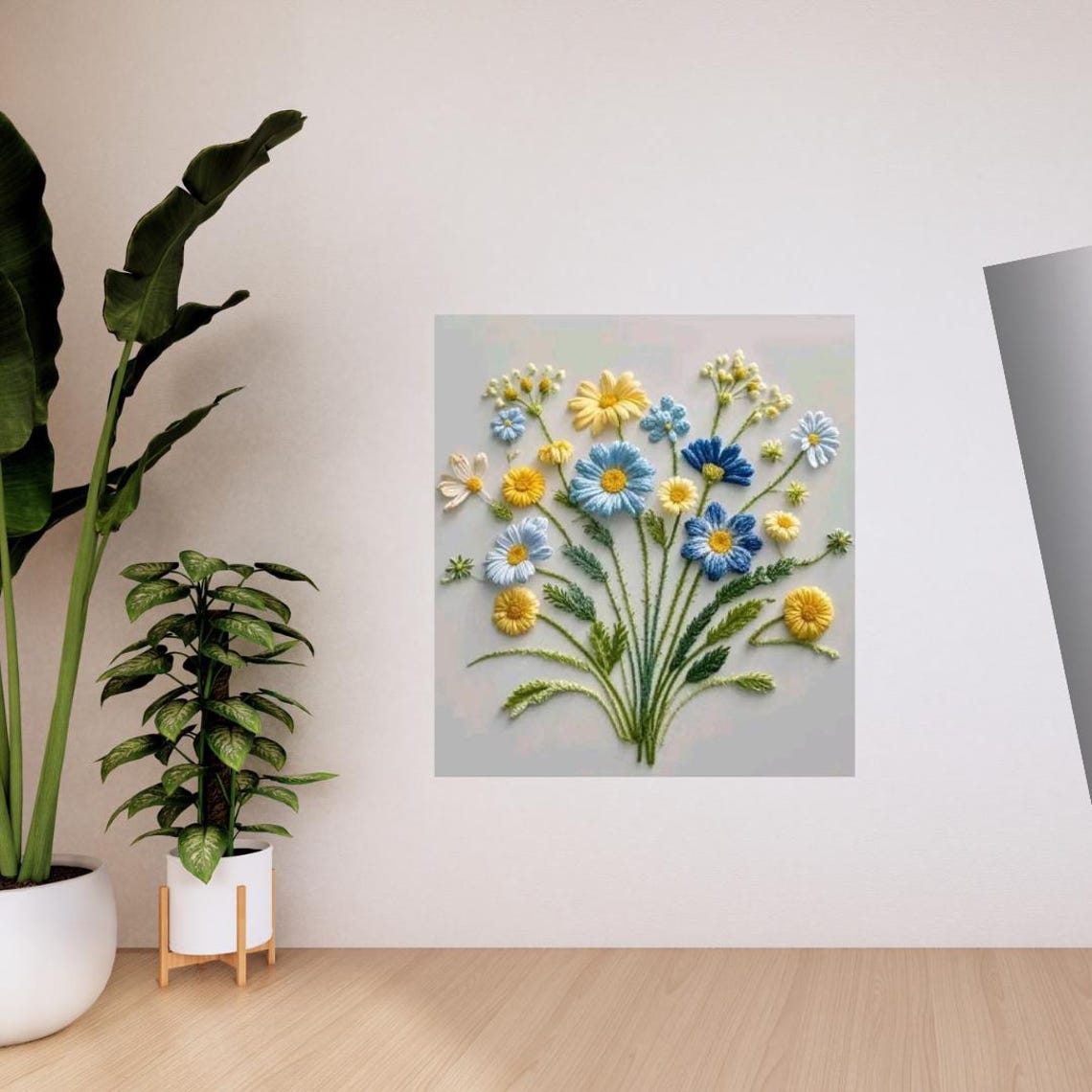 Flowers Poster Botanical Wall Art Nature Decor Floral Art Print Flower ...