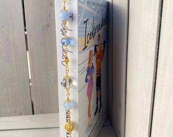 Icebreaker Inspired Charm Bookmark, Bookish Gifts, Bookshelf Decor, Book Accessories, Handmade Bookmark, Gifts for Readers, Hook Bookmark