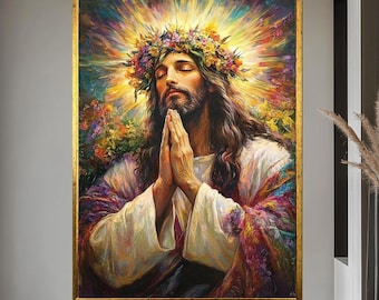Jesus Christ Canvas Art – Religious Home Decor, Christian Print - Etsy