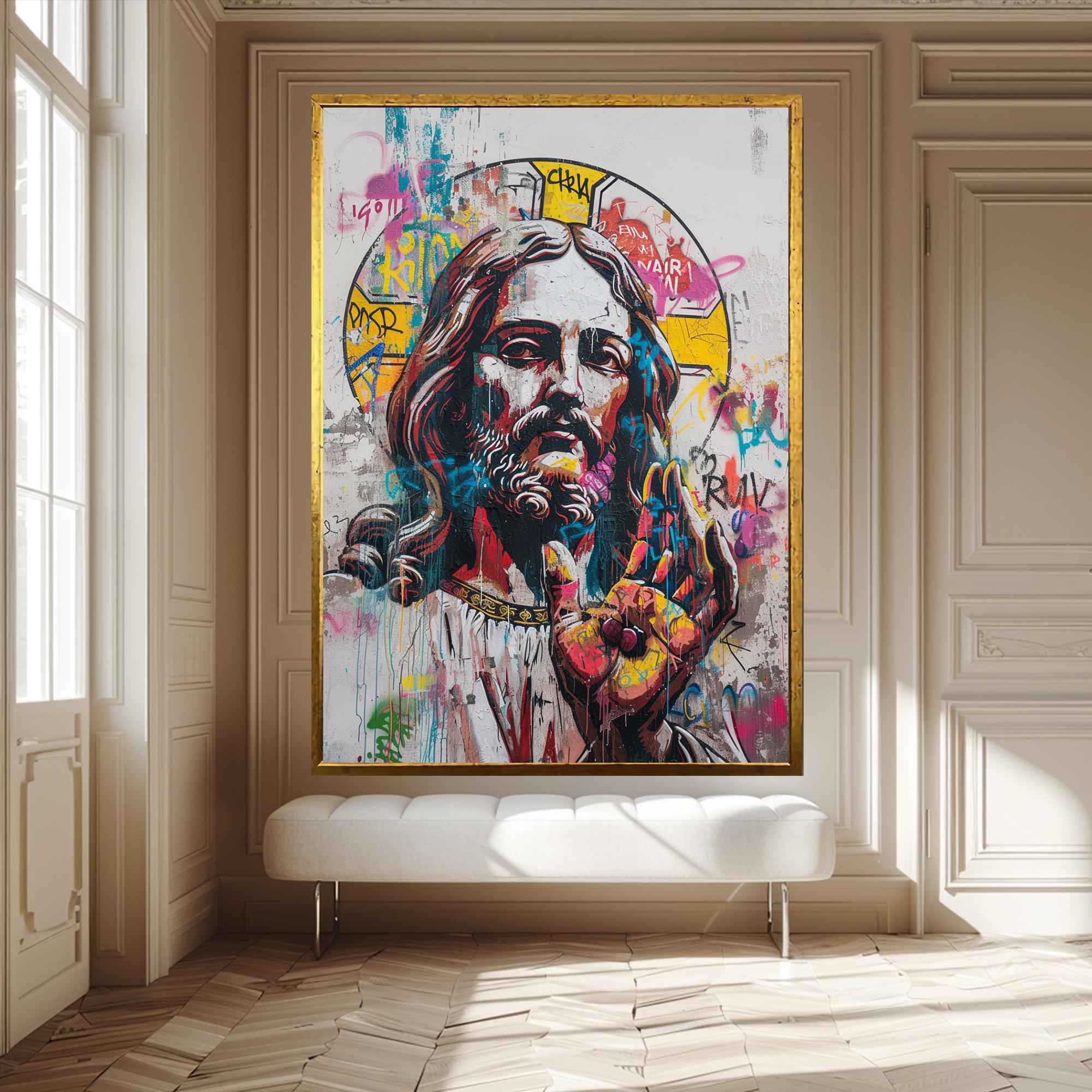 Jesus Christ Canvas Art – Religious Home Decor, Christian Print - Etsy