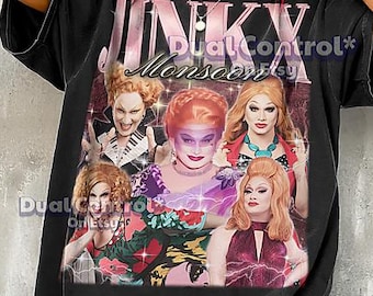 JINKX MONSOON Vintage Shirt, Jinkx Retro 90s Tshirt, Monsoon Bootleg Tee, Jinkx Drag Tee, Monsoon Icon Look  #saf