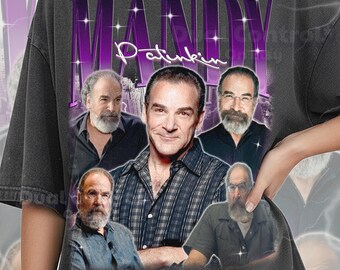 Mandy Patinkin 90er Jahre Vintage Retro Bootleg Mandy Patinkin Shirt, Schauspiellegende Grafik-T-Shirt, TV-Verbrechen Profiler-Fangeschenk #ari