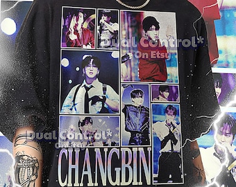 CHANGBIN Shirt, Changbin Vintage Shirt, Changbin Retro 90s Tshirt, Changbin Bootleg Tee, Changbin Sweater, DOODLE Shirt #saf